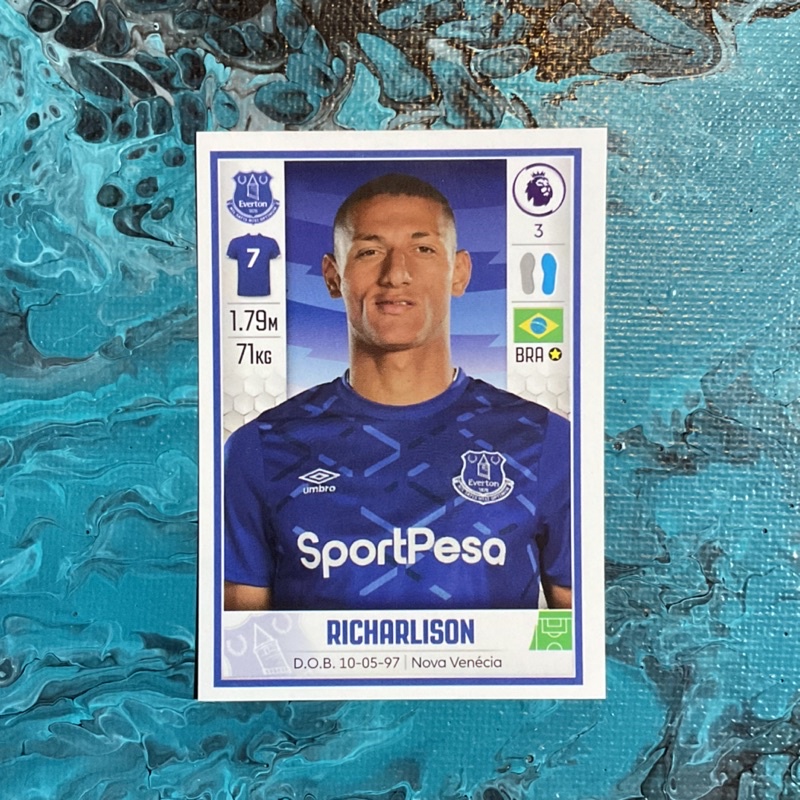 2019-20 Panini Premier League Stickers Everton