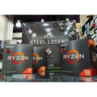 (ของใหม่ ส่งฟรีจ้ะ)ASROCK X570 STEEL LEGEND