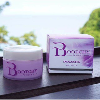 Bootchy White ครีมบูชชี่ไวท์ ครีมลดรอยดำ ผิวแตกลาย (50กรัม)(ขูดเลขข้างกล่องค่ะ)