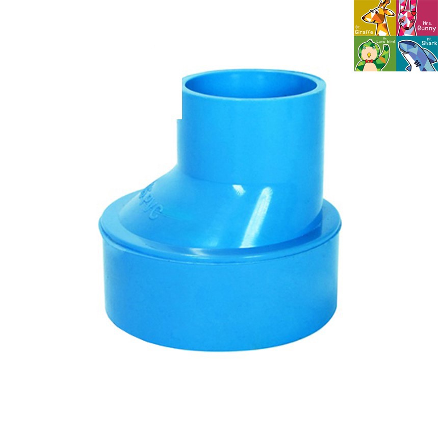 ข้อต่อPVC ข้อต่อลดกลมบาง 2"x11/2" - 3"x21/2"