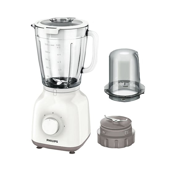 PHILIPS เครื่องปั่นน้ำผลไม้ รุ่น HR2102/03 สีขาว ความจุ 1.5 ลิตร