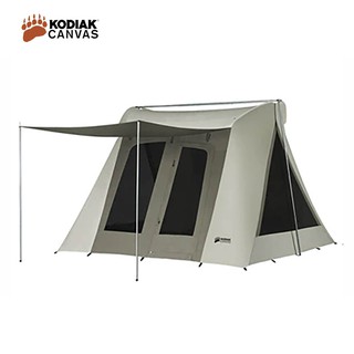 Kodiak Canvas 10x10 ft. 6-Person Flex-Bow VX Canvas Tent เต็นท์ผ้าแคนวาส