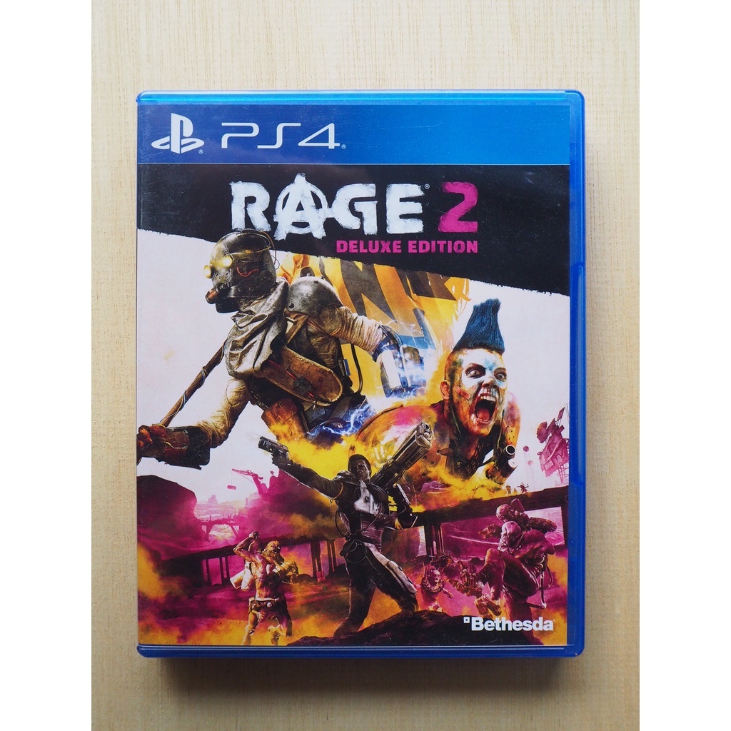 แผ่นเกมส์ PS4 มือสอง Rage 2