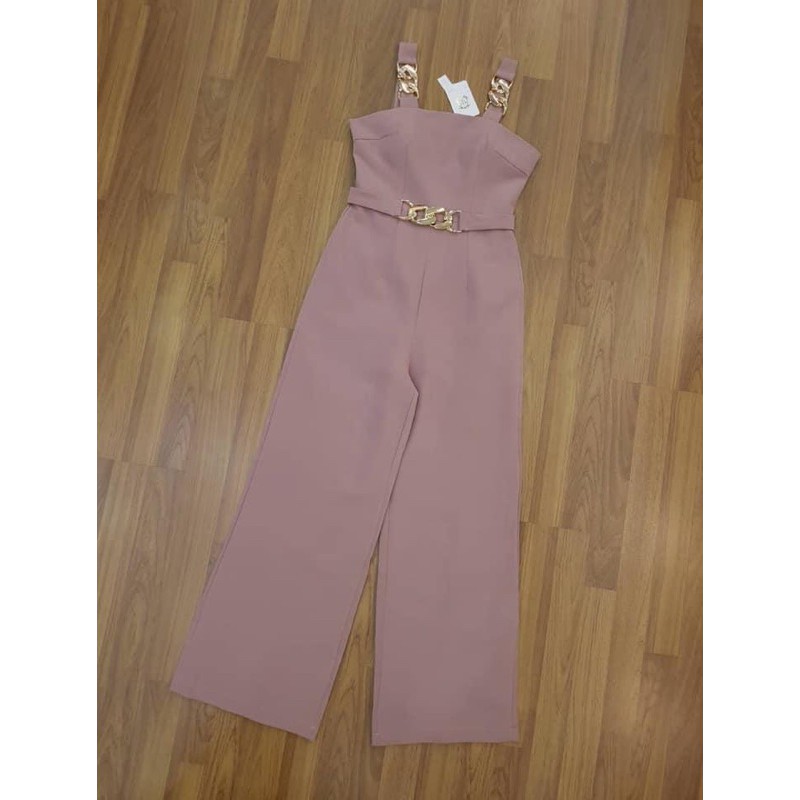 จั๊มสูทขายาวแต่งโซ่ ป้าย Valley Girl