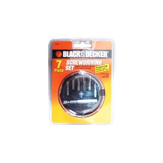 เครื่องมือช่าง สว่าน ดอกสว่าน ดอกไขควง BLACK&amp;DECKER 71-828 7EA BLACK&amp;DECKER 71-828 7EA SCREW DRIVER BIT