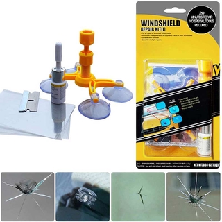 Auto Glass Restoration Window Glass Crack Chip Windscreen Windshield Repair DIY Tool Kit Set