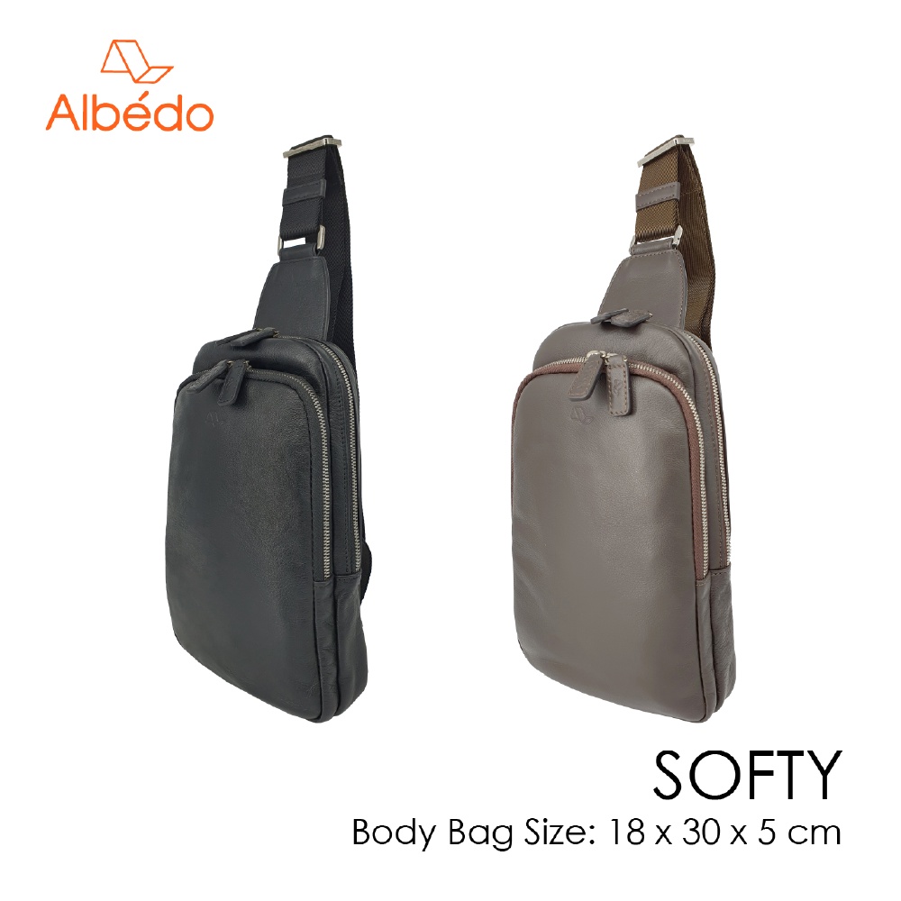 [Albedo] SOFTY BODY BAG กระเป๋าคาดอก/กระเป๋าสะพาย รุ่น SOFTY - SY04699/SY04679