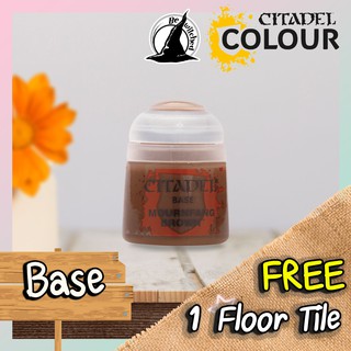 (Base) MOURNFANG BROWN : Citadel Paint แถมฟรี 1 Floor Tile