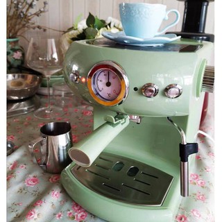 เครื่องกาแฟ เครื่องชงกาแฟ Retro สไตล์Espresso PE3606 ESPRESSO มีBuilt-In Frother 19Bar -สินค้ามีพร้อมส่ง-