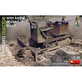 โมเดลประกอบ MiniArt 1/35 MI35291 U.S.ARMORED TRACTOR W/DOZER BLADE