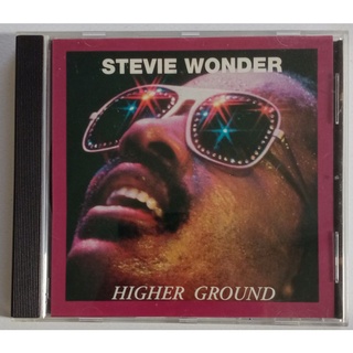 ซีดีเพลง STEVIE WONDER Higher Ground (Live/Concert) *RARE* CD Music