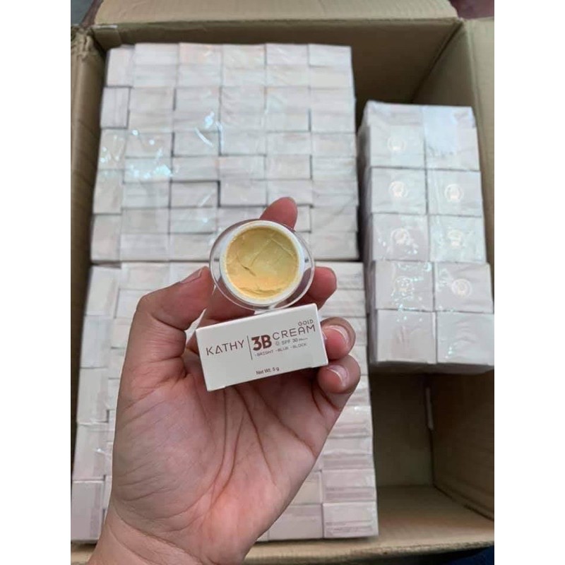 kathy 3 b cream แป้งทิ้นกระแต