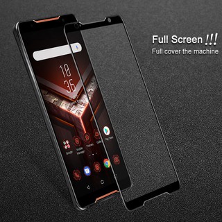 ป้องกันหน้าจอ Film Asus ROG Phone ZS600KL กระจกนิรภัยปกเต็ม 9H ป้องกันกระจก Asus ZS600KL แบบเต็มรูปแบบฟิล์มกระจกนิรภัย