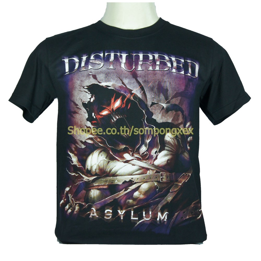 Disturbed เสื้อวง ดิสเทิร์บ งานวินเทจ ผ้าคอตต้อนแท้ ไซส์ยุโรป SPX1076