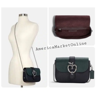 กระเป๋าหนัง COACH/ Gemma Crossbody In Colorblock With Apple Buckle (COACH C6797)