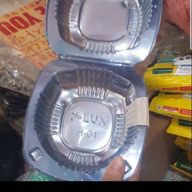 [10 ชิ้น] MIKA BURGER TRAY BURGER BOX ROUND MIKA BURGER