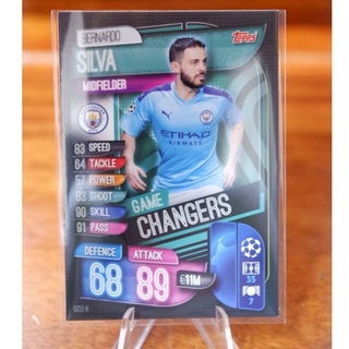 การ์ด​ Match Attax UEFA Champions League 2019/20 รุ่น GAME CHANGERS (Run No.1-15)