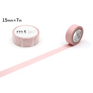 mt masking tape pastel scarlet (MT01P484) / เทปตกแต่งวาชิ สี pastel scarlet แบรนด์ mt masking tape ประเทศญี่ปุ่น