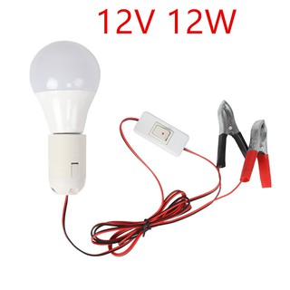 ไฟ LED 12V A60 12W มีสวิตช์ปิดเปิด