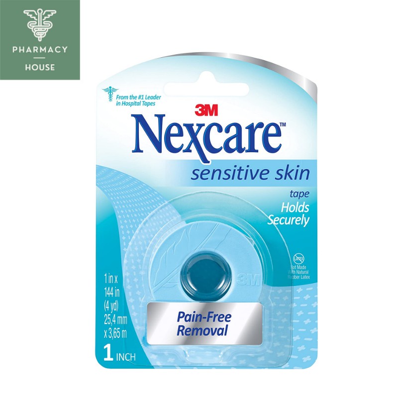❇3M Nexcare sensitive skin tape เทปปิดแผล เทปปิดผ้าก๊อส☂