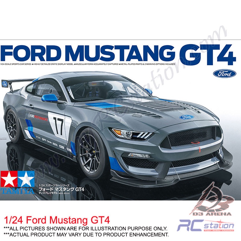 Tamiya Model #24354 - 1/24 Ford Mustang GT4 [24354]