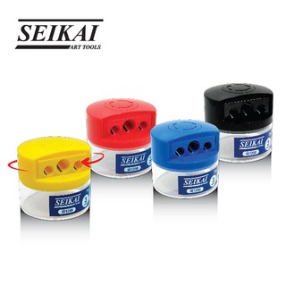 SEIKAI กบเหลาสี 3 รู (SHARPENER) 1 ตัว