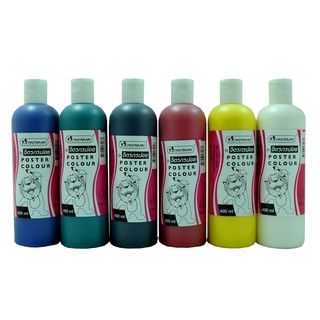 สีโปสเตอร์ 400ml. Master Art Poster colour