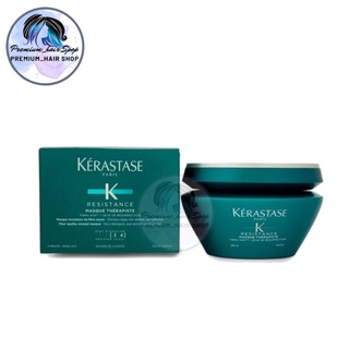 KERASTASEมาส์กบำรุงผมแห้งเสีย แตกปลาย 200 มล.
 Resistance Masque Therapiste - Damage Hair care Masque