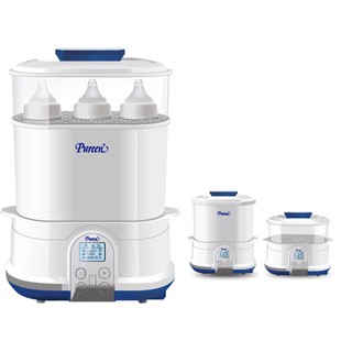 Pureen เครื่องนึ่งขวดนมไฟฟ้าพร้อมอบแห้ง เพียวรีน