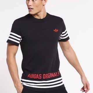 เสื้อ Adidas Originals in Black/Red **ของเเท้