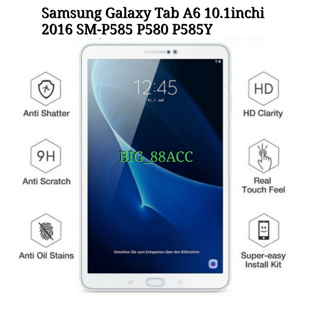 กระจกนิรภัยใส Samsung Galaxy A6 2016 10.1 นิ้ว P580 P585 P585Y