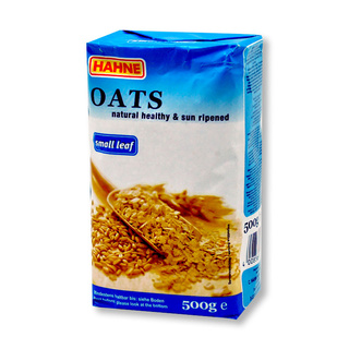 โคตรถูก   ✅  ฮาทเน่ ซีเรียล ข้าวโอ๊ตแบบละเอียด 500 กรัม Hahne Cereal Oats Small Leaf 500 g