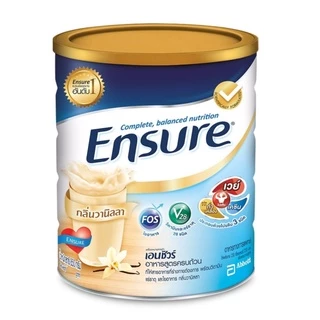 Ensure Gold Vanilla 800 G HMB เอนชัวร์ เอ็นชัวร์ โกลด์ อาหารเสริม สูตรครบถ้วน กลิ่นวานิลลา ขนาด 800g