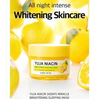 SOME BY MI YUJA NIACIN BRIGHTENING SLEEPING MASK
@ขนาด​ 60​ กรัม​