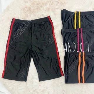 กางเกงซับใน|แอโรบิค 3ส่วนแถบข้าง 10สี