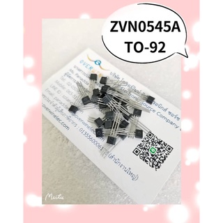 ZVN0545A TO-92  1ชุดมี3ชิ้น