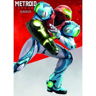 amiibo card Metroid Dread มีทั้งหมด 8 ตัวที่ใช้กับเกมได้นะครับ