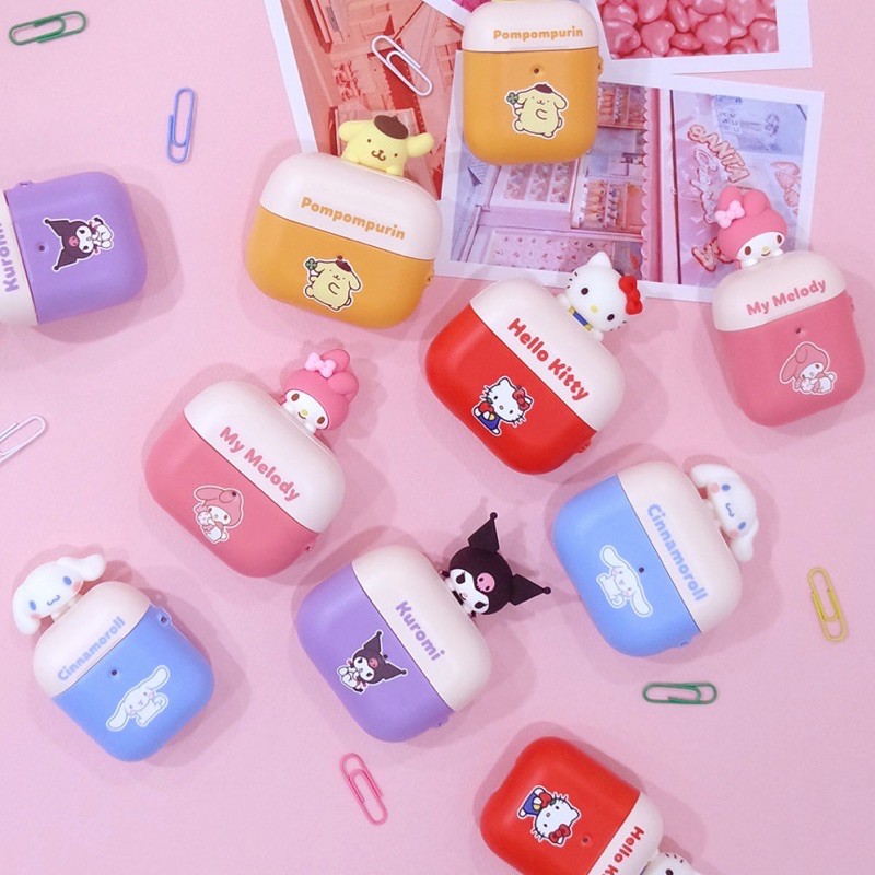 พร้อมส่ง ️ Sanrio Hello Kitty My Melody AirPods Case (AirPods 1/2