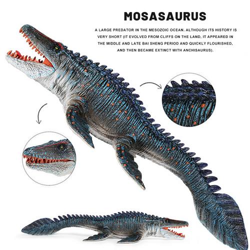 ไดโนเสาร์ RealistFigures เหมือนจริง Mosasaurus ไดโนเสาร์ที่สมบูรณ์แบบของเล่นไดโนเสาร์สําหรับสะสมตกแต่ง Party Favor ของเล่นเด็ก