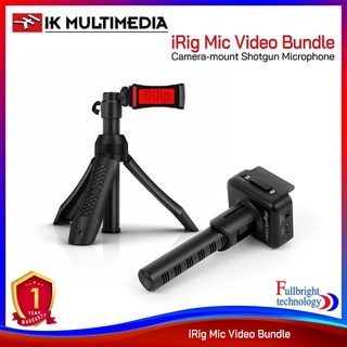 IK Multimedia iRig Mic Video Bundle ชุดไมโครโฟนแบบ Shotgun กับอุปกรณ์เสริมสำหรับโทรศัพท์มือถือ รับประกันศูนย์ไทย 1 ปี