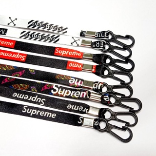 พร้อมส่ง!! สายคล้องแมสแบรนด์เนมแบบ SUPREME เท่ห์สุดๆ