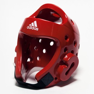 เฮดการ์ด​เทควันโด​สีแดง adidas​ Taekwondo​ Head​ Guard WT APPROVED - Red