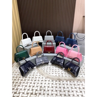 พรี ราคา9800 Balenciaga Hourglass S ราคา9800 XS ราคา9000กระเป๋าสะพาย กระเป๋าถือ กระเป๋าแฟชั่น