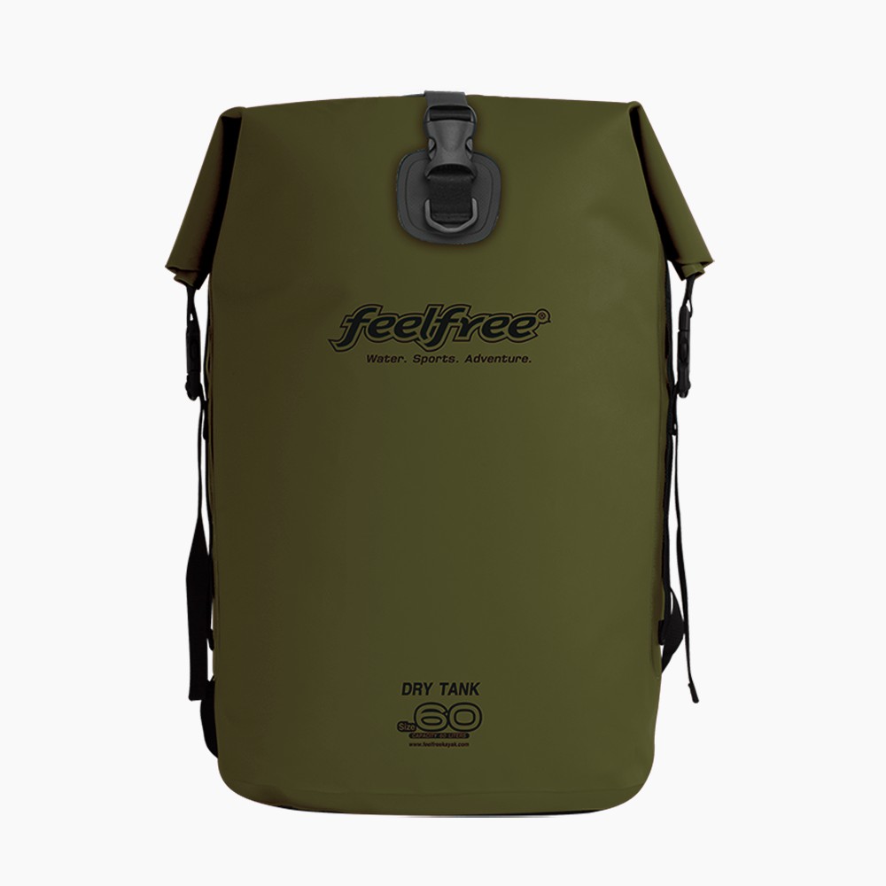 กระเป๋ากันน้ำ Feelfree รุ่น Dry Tank 60 ลิตร : สีเขียวขี้ม้า
