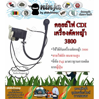 คอยล์ไฟ เครื่องเลื่อยยนต์ 3800 คอยล์ CDI 3800