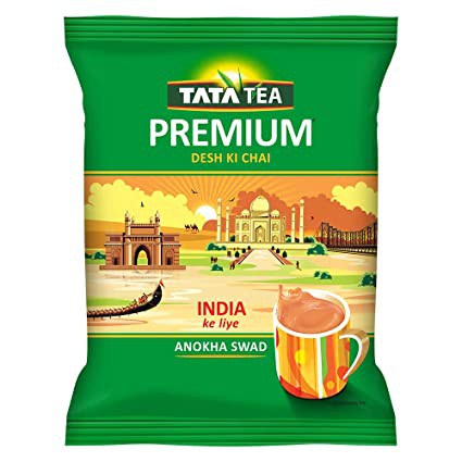 Work From Home PROMOTION ส่งฟรี Tata Tea Premium 250g/500g ผงใบชาอินเดีย  250 กรัม / 500 กรัม. 500g เก็บเงินปลายทาง