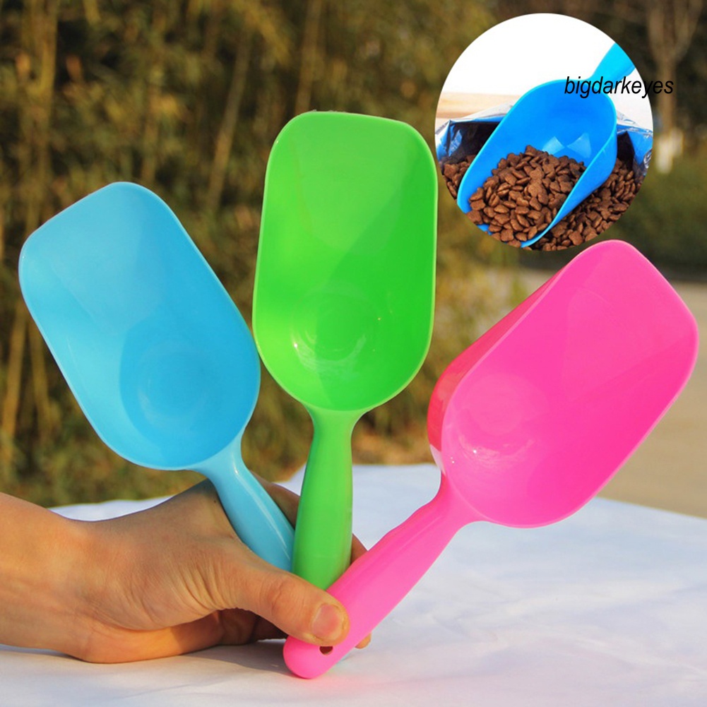 BIG-Pet Dog Puppy Cat Bird Ferret Rabbit Food Feeder Scoop Shovel Spade จานเครื่องมือ