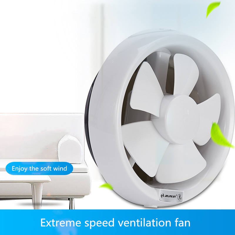 Air filtration to remove formaldehyde and PM2.5 พัดลมระบายอากาศ พัดลมดูดอากาศ ติดกระจก 6 นิ้ว