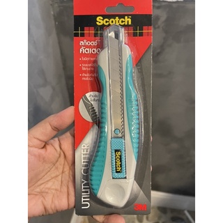 💥💥Scotch Cutter 3M💥💥กว้าง 18 มม.ยาว 110 มม. (คละสี)