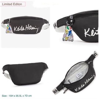 Kipling Fresh @ Black Chark Keith Haring (เบลเยี่ยม) ของแท้ Limited Edition